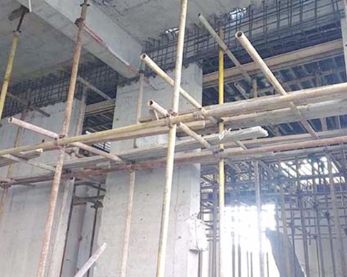 2012年8月太原小店区万马仕商场改造工程